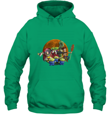Disney Pixar Toy Story Halloween Moon Group Hooded Sweatshirt Hooded Sweatshirt - FordPhuMy
