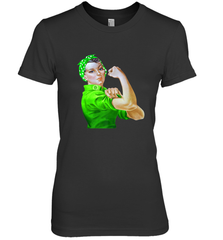 Rosie The Riveter St Patricks Day Women's Premium T-Shirt Women's Premium T-Shirt - FordPhuMy