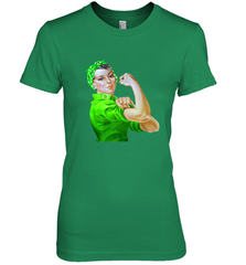 Rosie The Riveter St Patricks Day Women's Premium T-Shirt Women's Premium T-Shirt - FordPhuMy