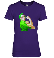 Rosie The Riveter St Patricks Day Women's Premium T-Shirt Women's Premium T-Shirt - FordPhuMy