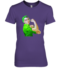 Rosie The Riveter St Patricks Day Women's Premium T-Shirt Women's Premium T-Shirt - FordPhuMy
