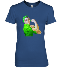 Rosie The Riveter St Patricks Day Women's Premium T-Shirt Women's Premium T-Shirt - FordPhuMy