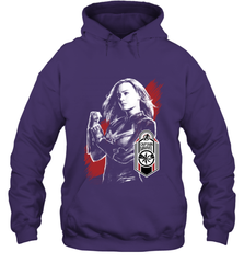 Avengers Endgame Captain Marvel Tag Poster Hooded Sweatshirt Hooded Sweatshirt - FordPhuMy