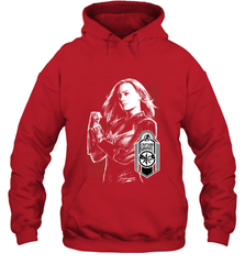 Avengers Endgame Captain Marvel Tag Poster Hooded Sweatshirt Hooded Sweatshirt - FordPhuMy
