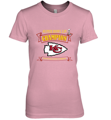 Kansas City Chiefs NFL Pro Line by Fanatics Super Bowl LIV Champions Women's Premium T-Shirt Women's Premium T-Shirt - FordPhuMy