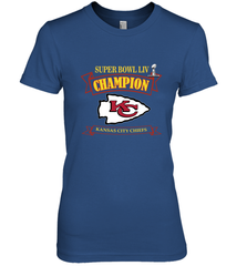 Kansas City Chiefs NFL Pro Line by Fanatics Super Bowl LIV Champions Women's Premium T-Shirt Women's Premium T-Shirt - FordPhuMy