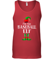 I'm The Baseball Elf Matching Family Pajama Christmas Men's Tank Top Men's Tank Top - FordPhuMy