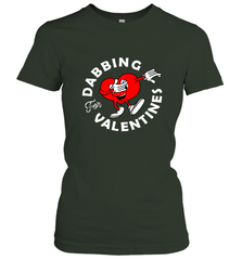 Dabbing Heart For Valentine's Day Art Graphics Heart Gift Women's T-Shirt Women's T-Shirt - FordPhuMy