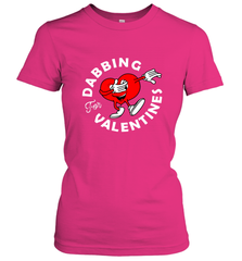 Dabbing Heart For Valentine's Day Art Graphics Heart Gift Women's T-Shirt Women's T-Shirt - FordPhuMy