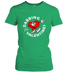Dabbing Heart For Valentine's Day Art Graphics Heart Gift Women's T-Shirt Women's T-Shirt - FordPhuMy