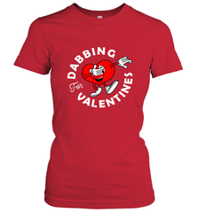 Dabbing Heart For Valentine's Day Art Graphics Heart Gift Women's T-Shirt Women's T-Shirt - FordPhuMy
