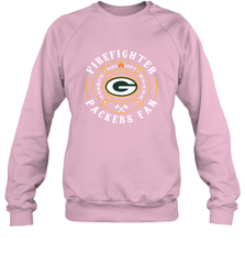 Green Bay Packers NFL Pro Line Green Firefighter Crewneck Sweatshirt Crewneck Sweatshirt - FordPhuMy