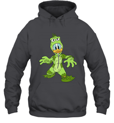 Disney Donald Duck Monster Halloween Costume Hooded Sweatshirt Hooded Sweatshirt - FordPhuMy