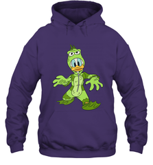 Disney Donald Duck Monster Halloween Costume Hooded Sweatshirt Hooded Sweatshirt - FordPhuMy
