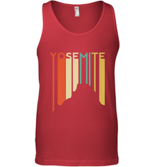 Yosemite National Park Retro Half Dome El Capitan Cali Men's Tank Top Men's Tank Top - FordPhuMy