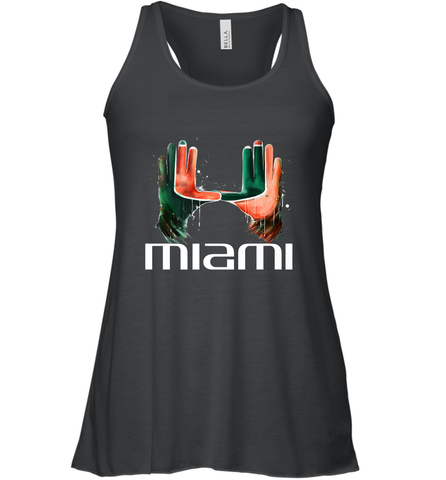 Miami Hurricanes Limited Edition Women's Racerback Tank Women's Racerback Tank / Black / XS Women's Racerback Tank - FordPhuMy