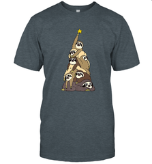 Merry Christmas Merry Slothmas Sloth Christmas Tree Xmas Men's T-Shirt Men's T-Shirt - FordPhuMy
