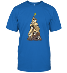 Merry Christmas Merry Slothmas Sloth Christmas Tree Xmas Men's T-Shirt Men's T-Shirt - FordPhuMy