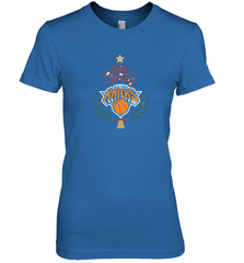 NBA New York Knicks Logo merry Christmas gilf Women's Premium T-Shirt Women's Premium T-Shirt - FordPhuMy