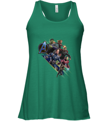 Marvel Avengers Endgame Action Pose Logo Women's Racerback Tank Women's Racerback Tank - FordPhuMy