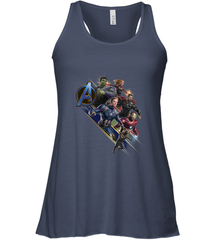 Marvel Avengers Endgame Action Pose Logo Women's Racerback Tank Women's Racerback Tank - FordPhuMy