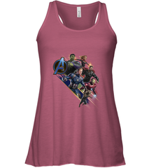 Marvel Avengers Endgame Action Pose Logo Women's Racerback Tank Women's Racerback Tank - FordPhuMy