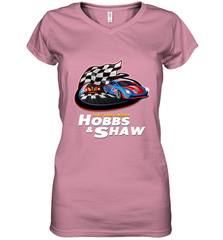 The fast and the furious Hobbs and Shaw Women's V-Neck T-Shirt Women's V-Neck T-Shirt - FordPhuMy