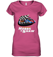 The fast and the furious Hobbs and Shaw Women's V-Neck T-Shirt Women's V-Neck T-Shirt - FordPhuMy