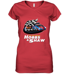The fast and the furious Hobbs and Shaw Women's V-Neck T-Shirt Women's V-Neck T-Shirt - FordPhuMy