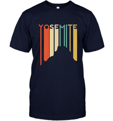 Yosemite National Park Retro Half Dome El Capitan Cali Men's T-Shirt