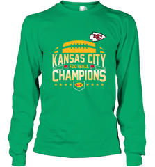 Kansas City Football _ The City Of Champions LIV Long Sleeve T-Shirt Long Sleeve T-Shirt - FordPhuMy