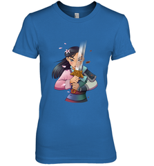 Disney Mulan Anime Half Girl Half Warrior Women's Premium T-Shirt Women's Premium T-Shirt - FordPhuMy