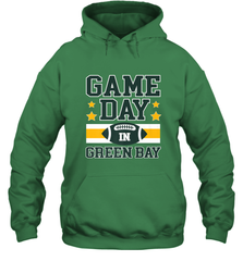 NFL Green Bay WI. Game Day Football Home Team Hooded Sweatshirt Hooded Sweatshirt - FordPhuMy