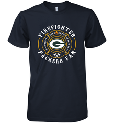 Green Bay Packers NFL Pro Line Green Firefighter Men's Premium T-Shirt Men's Premium T-Shirt - FordPhuMy