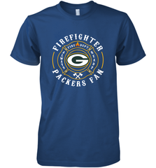 Green Bay Packers NFL Pro Line Green Firefighter Men's Premium T-Shirt Men's Premium T-Shirt - FordPhuMy