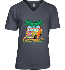 Retro Surfer Love Surfing Beach Party Tropical Vacay Men's V-Neck Men's V-Neck - FordPhuMy