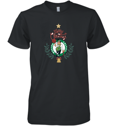 NBA Boston Celtics Logo merry Christmas gilf Men's Premium T-Shirt