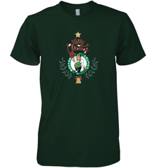 NBA Boston Celtics Logo merry Christmas gilf Men's Premium T-Shirt Men's Premium T-Shirt - FordPhuMy