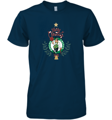 NBA Boston Celtics Logo merry Christmas gilf Men's Premium T-Shirt Men's Premium T-Shirt - FordPhuMy