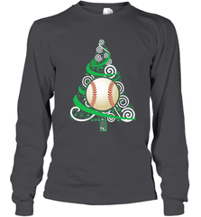 Christmas Tree Funny Cool Baseball Christmas Gifts Sports Long Sleeve T-Shirt Long Sleeve T-Shirt - FordPhuMy