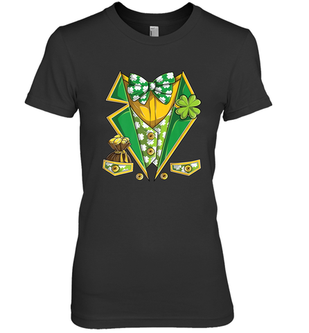 Leprechaun Costume Boys Kids St Patricks Women's Premium T-Shirt Women's Premium T-Shirt / Black / XS Women's Premium T-Shirt - FordPhuMy