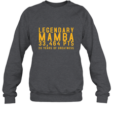 Black Mamba Legendary Mamba Out Farewell Tribute Crewneck Sweatshirt Crewneck Sweatshirt - FordPhuMy