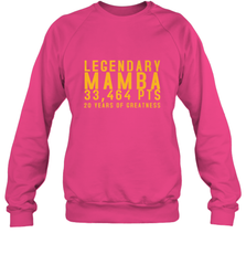 Black Mamba Legendary Mamba Out Farewell Tribute Crewneck Sweatshirt Crewneck Sweatshirt - FordPhuMy