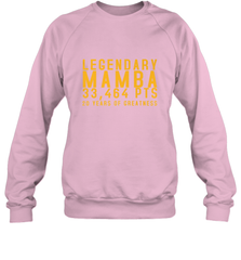 Black Mamba Legendary Mamba Out Farewell Tribute Crewneck Sweatshirt Crewneck Sweatshirt - FordPhuMy