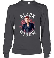 Avengers Endgame Black Widow Space Poster Graphic Long Sleeve T-Shirt Long Sleeve T-Shirt - FordPhuMy
