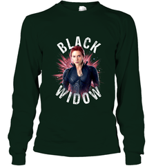 Avengers Endgame Black Widow Space Poster Graphic Long Sleeve T-Shirt Long Sleeve T-Shirt - FordPhuMy