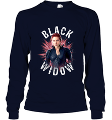 Avengers Endgame Black Widow Space Poster Graphic Long Sleeve T-Shirt Long Sleeve T-Shirt - FordPhuMy