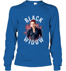 Avengers Endgame Black Widow Space Poster Graphic Long Sleeve T-Shirt Long Sleeve T-Shirt - FordPhuMy