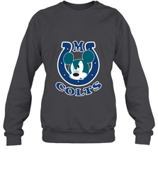 Nfl Colts Champion Mickey Mouse Team Crewneck Sweatshirt Crewneck Sweatshirt - FordPhuMy