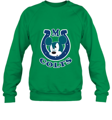 Nfl Colts Champion Mickey Mouse Team Crewneck Sweatshirt Crewneck Sweatshirt - FordPhuMy